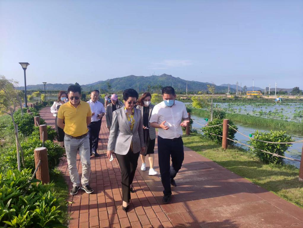 省生态建复协会轮值会长单元PP电子游戏集团带队赴宝鸡全域地皮整治军民融合试点项目调研