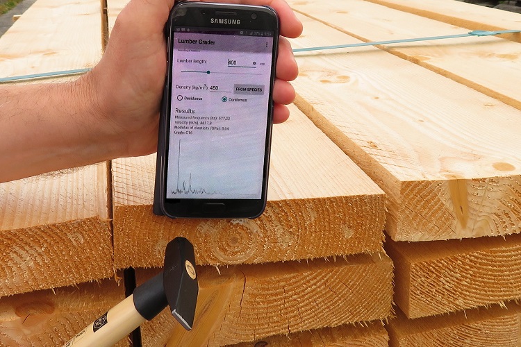 共振木料分级计